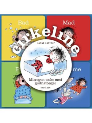 Cirkeline - min egen æske med godnatbøger - Børnebog - Board books