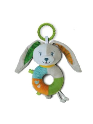 Clementoni Baby - Plush Rattle Rabbit
