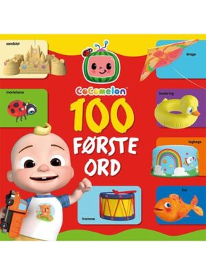 CoComelon - Mine 100 første ord - Børnebog - hardcover
