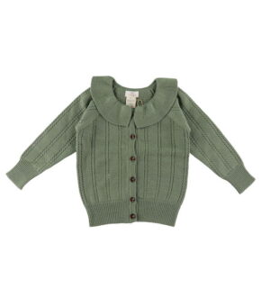 Copenhagen Colors Cardigan - Uld - Sage Green