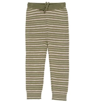 Copenhagen Colors Leggings - Uld - Sage Green/Cream
