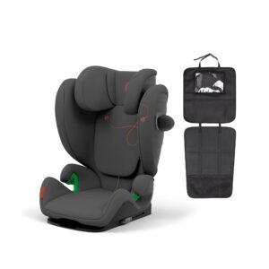 Cybex Solution G i-Fix Autostol inkl. Beemoo 3-i-1 Sædebeskytter, Lava Grey