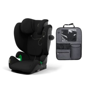 Cybex Solution G i-Fix Autostol inkl. Beemoo Deluxe Sædebeskytter, Moon Black