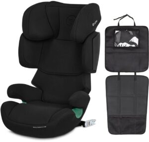 Cybex Solution X i-Fix Autostol inkl. Beemoo 3-i-1 Sædebeskytter, Pure Black