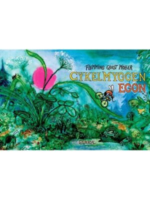 Cykelmyggen Egon - stort format - Børnebog - hardcover