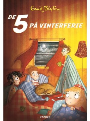 De 5 (17) - De 5 på vinterferie - Børnebog - hæfte