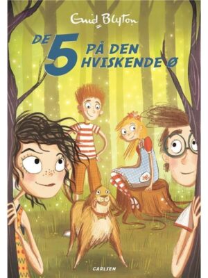 De 5 (20) - De 5 på Den Hviskende Ø - Børnebog - hæfte
