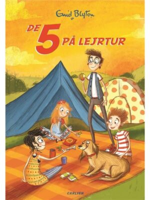 De 5 (7) - De 5 på lejrtur - Børnebog - hæfte
