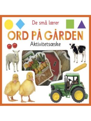 De små lærer - Ord på gården - aktivitetsæske - Børnebog - Board books