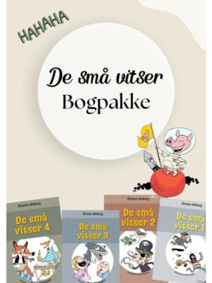 De små vitser Bogpakke - Børnebog - Hardback