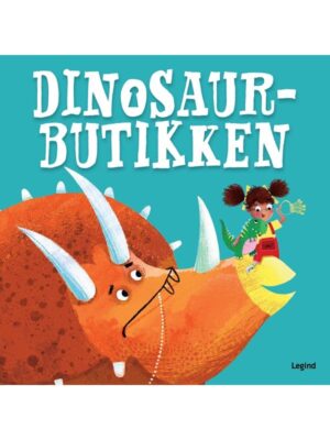 Dinosaurbutikken - Børnebog - hardcover