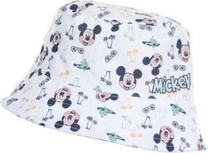 Disney Mickey Mouse Solhat, Hvid, Str. 48