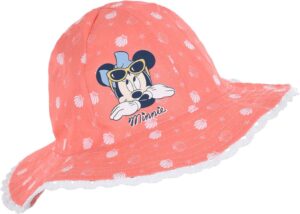 Disney Minnie Mouse Solhat, Orange, Str. 48