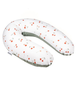 Doomoo Graviditets-/Ammepude - 180 cm - Buddy - Cherries Green