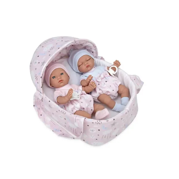 Dukker 33cm Baby Tvillinger i Lift