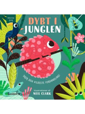 Dybt i junglen - Børnebog - Papbøger