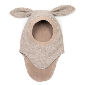 Elefanthue m. Ører Uld - Camel - 12-24 MDR.