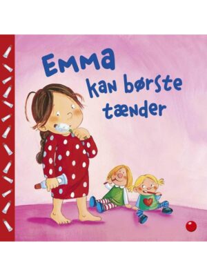 Emma kan børste tænder - Børnebog - Papbøger