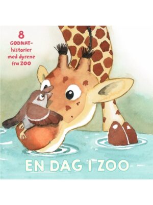En dag i Zoo - 8 godnat-historier med dyrene fra Z - Børnebog - hardcover