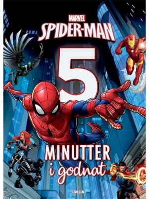 Fem minutter i godnat - Spider-Man - Børnebog - hardcover