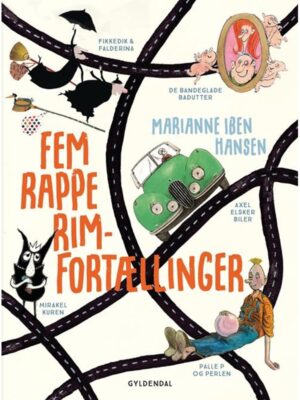 Fem rappe rim-fortællinger - Børnebog - hardcover