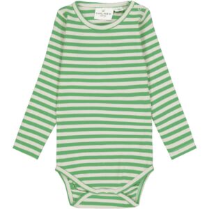 Finn langærmet Rib Body - Bright Green - 68