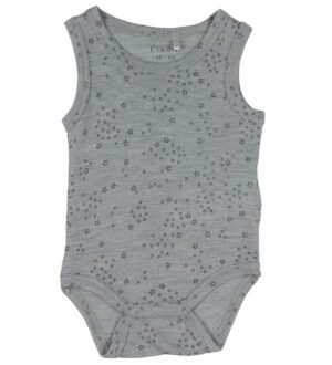 Fixoni Body u/æ - Uld/Silke - Cloudburst Melange m. Stjerner