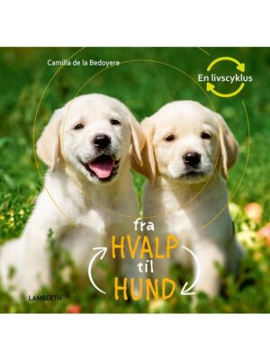 Fra hvalp til hund - Børnebog - hardcover