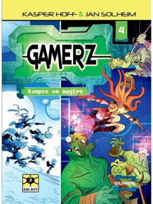 Gamerz 4 - Kampen om magten - Børnebog - hardcover