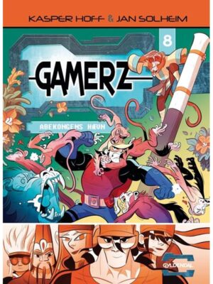 Gamerz 8 - Abekongens hævn - Børnebog - hardcover