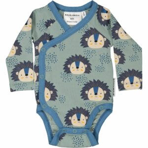 Geggamoja Slå-om Body, Hedgehog, 50/56, Babytøj