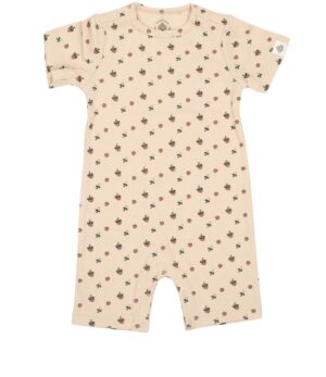 Gullkorn Design Spurven Body, Greywhite, Str. 68, Babytøj