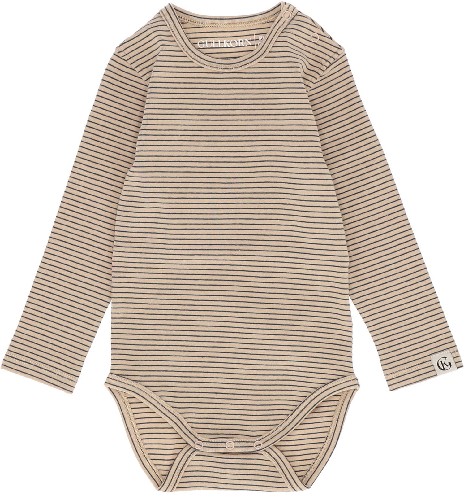 Gullkorn Design Villvette Body, Sand, Str. 56, Babytøj Gullkorn Design Villvette Body, Sand, Str. 56, Babytøj