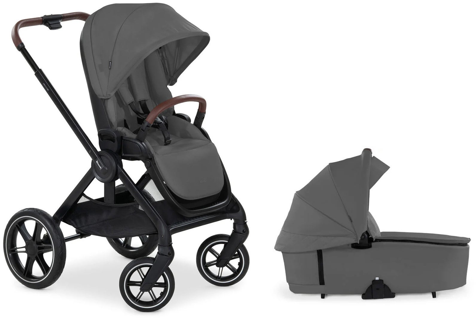 Hauck Walk N Care Duovogn, Dark Grey Hauck Walk N Care Duovogn, Dark Grey