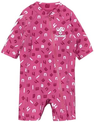 Hummel Beach Badedragt, Red Violet, 104, Børnetøj