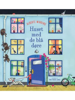 Huset med de blå døre - Børnebog - hardcover