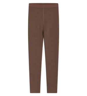 Hust and Claire Leggings - Uld/Bambus - Laki - Coffee