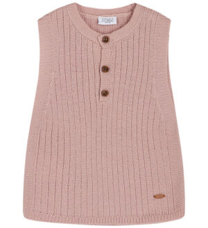 Hust and Claire Vest - Uld - Edi - Strik - Shade Rose