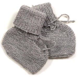 Huttelihut Alpaka Uld Baby Futter Light Grey