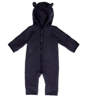 Huttelihut Køredragt - Uld - Allie - Navy m. Ører