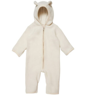 Huttelihut Køredragt - Uld - Allie - Off-White m. Ører