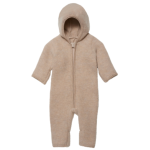 Huttelihut Køredragt i 100% uld - Emmie - Camel str. 56/62