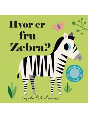 Hvor er fru Zebra? - Børnebog - Papbøger