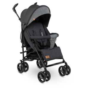 Irma klapvogn - black/dark grey