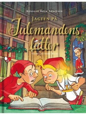 Jagten på julemandens latter - Børnebog - hardcover
