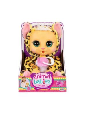 Jakks Animal Babies 27cm Leopard