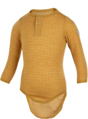 Janus Babywool Body, Yellow, 60, Babytøj