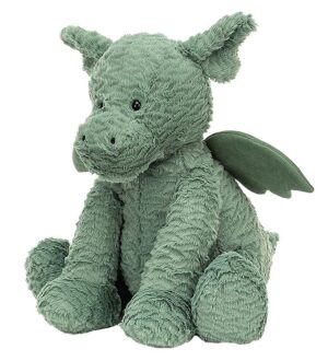 Jellycat Bamse - Huge - 37x40 cm - Fuddlewuddle Dragon