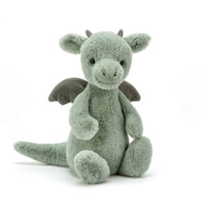 Jellycat Bashful Drage, Mellem 31 cm