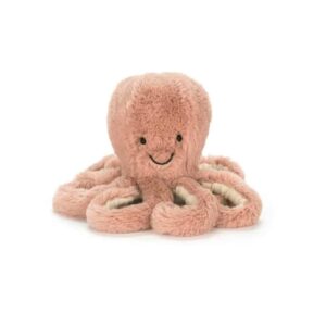 Jellycat Ocean Odell Blæksprutte, Lille 23 cm